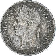 Monnaie, Congo Belge, 50 Centimes, 1923, TB+, Cupro-nickel, KM:22 - 1910-1934: Alberto I