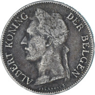 Monnaie, Congo Belge, 50 Centimes, 1922, TTB, Cupro-nickel, KM:23 - 1910-1934: Alberto I