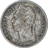 Monnaie, Congo Belge, 50 Centimes, 1926, TB, Cupro-nickel, KM:22 - 1910-1934: Albert I.