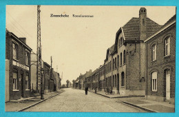 * Zonnebeke (bij Ieper - West Vlaanderen) * (Uitg K. Durnez) Roeselarestraat, Rue De Roulers, St. Sebastiaan, Rare - Zonnebeke