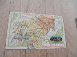 CPA 19 Corrèze Pub Aiguebelle Carte Département - Sonstige & Ohne Zuordnung