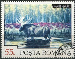 ROUMANIE -  Élan (Alces Alces) - Used Stamps