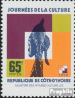 Elfenbeinküste 613 (kompl.Ausg.) Postfrisch 1979 Tag Der Kultur - Côte D'Ivoire (1960-...)