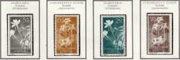 GUINEE ESPAGNOLE - Fleurs, Flowers, Enfance, Orchidées, Kombé - Y&T N° 374-377 - 1956 - MH - Guinea Española