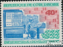 Elfenbeinküste 412 (kompl.Ausg.) Postfrisch 1972 Fortschritt Durch Informationstechn - Côte D'Ivoire (1960-...)