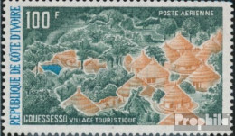 Elfenbeinküste 411 (kompl.Ausg.) Postfrisch 1972 Feriendorf Gouessesso - Côte D'Ivoire (1960-...)