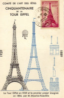 DPT 75 PARIS 7 7ème Cinquantenaire De La Tour Eiffel - Tour Eiffel