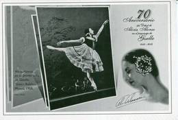 Lote PEP1196, Cuba, 2014, Entero Postal Stationery, Alicia Alonso, 6-20, Dance, Ballet, Giselle - Maximumkaarten