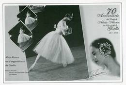 Lote PEP1203, Cuba, 2014, Entero Postal Stationery, Alicia Alonso, 13-20, Dance, Ballet, Giselle - Tarjetas – Máxima