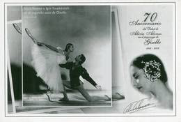 Lote PEP1204, Cuba, 2014, Entero Postal Stationery, Alicia Alonso, 14-20, Dance, Ballet, Giselle - Maximumkaarten