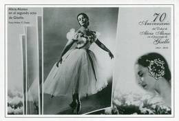 Lote PEP1206, Cuba, 2014, Entero Postal Stationery, Alicia Alonso, 16-20, Dance, Ballet, Giselle - Cartoline Maximum