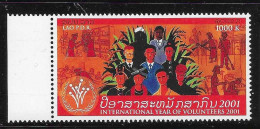 Laos 2001 Intl Volunteers Year MNH - Laos