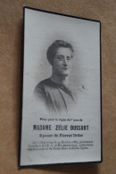Zelie Dussart,épouse Florent Brilot,Havrenne 1883,décès à Aye En 1933 - Obituary Notices