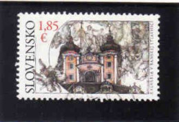 Slovakia 2021, Kalvaria Banská Štiavnica, Yv 834, Used, I Will Complete Your Wantlist Of Czech Or Slovak Stamps - Gebruikt