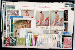 LOT OF 250 STAMPS MINT+USED +16 BLOCKS MI- 70 EURO VF!! - Collections (sans Albums)