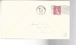 52218 ) Canada First Day Cover Vancouver Postmark 1953 - 1952-1960