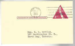 52230 ) USA First Day Cover  Fifth International Philatelic Exhibition New York Postmark 1956 - 1951-1960