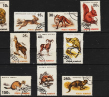 ROUMANIE -   Mammifères - Used Stamps