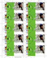 Uruguay 2002 World Cup Soccer FIFA Japan & Korea Joint Issue Football MNH Sheet #1946 - 2002 – Südkorea / Japan