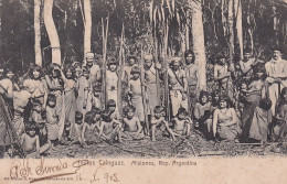 Nude Indios Cainguas With White Slavery Man . Submissive Tribe . Esclavagisme - Amérique