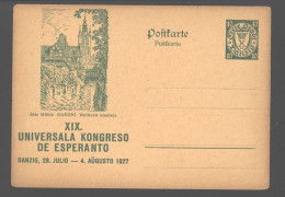 Danzig,P 39 (230) - Postal  Stationery