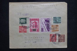 SAINT MARIN - Enveloppe Pour La France En 1946, Affranchissement Varié - L 146840 - Covers & Documents