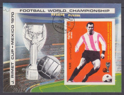 1970 Yemen YAR  1107/B125b Used 1970 FIFA World Cup In Mexico 7,00 € - 1970 – Mexico