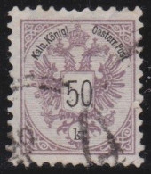 Österreich   .    Y&T    .     45  (2 Scans)       .    O    .      Gestempelt - Used Stamps