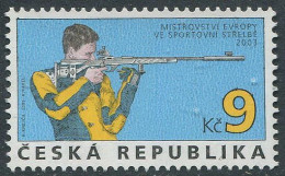 Czech:Unused StampSports Weapons Shooting Championships 2003, MNH - Waffenschiessen