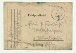 FELDPOSTBRIEF 1943 - Gebraucht