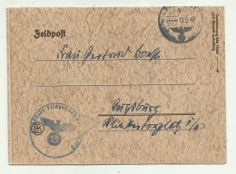 FELDPOST 1943 BIGLIETTO - Used Stamps