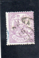 Espagne, Année 1874 N° 146 Oblitéré - Used Stamps