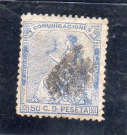 Espagne, Année 1874 N° 136 Oblitéré - Used Stamps