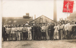 Méru * Carte Photo Photographe Henry & Cailhol * Les Grèves * Usine Grève Grévistes - Meru