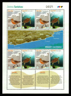 Uruguay Moonbird Bird Sea Marine Life Turtle Environment Protection Sheet MNH #2451 - Albatros & Stormvogels