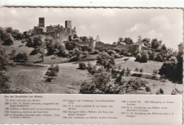 Schloss Rötteln Bei Lörrach - Agfa-Originalfoto-Karte - Schopfheim