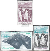 Französ. Gebiete Antarktis 149-151 (kompl.Ausg.) Postfrisch 1980 Tiere Der Antarktis - Neufs