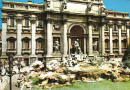 ROME, TREVI FOUNTAIN, BUILDINGS, STATUES, MONUMENT, ITALY - Fontana Di Trevi