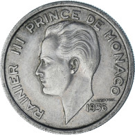Monaco, 100 Francs, 1956 - 1949-1956 Old Francs