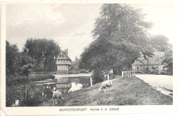 C. P. A. : Rhenanie Du Nord Westphalie : Steinfurt : BURGSTEINFURT : Partie B. D. Schloss, Timbre En 1934 - Steinfurt