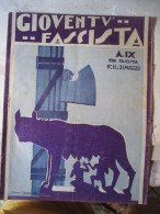 Gioventu' Fascista N. 11 / 1931 - Guerra 1939-45