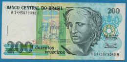 BRASIL 200 CRUZEIROS ND (1990) # A14450..A  P# 229 República - Brésil