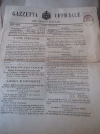 Gazzetta Ufficiale 1881 / Carabinieri Reali - Prime Edizioni