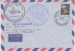 Germany Heli Flight From Georg Von Neumayer To Palarstern 28.02.1984 (ET170A) - Vols Polaires