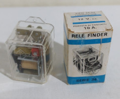 48091 Cs14 Fermodellismo Finder Serie 24 - Relé Commutatore 24.04 - Elektrische Artikels