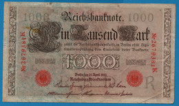 DEUTSCHES REICH 1000 MARK 21.04.1910 # 2679381K P# 44b - 1000 Mark