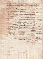 MANOSCRITTi DEL 1809 - Manuscrits