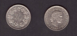 SWITZERLAND   10 RAPPEN 1989 B (KM # 27) #7460 - Autres & Non Classés