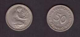 GERMANY   50 PFENNIG 1949 G (KM # 104) #7465 - 50 Pfennig