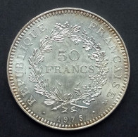 50 Francs Hercule 1975 (argent) - 50 Francs